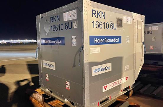Breaking aviation cold chain boundaries: HB TempCon's Active Container aboard Air China PVG-MXP