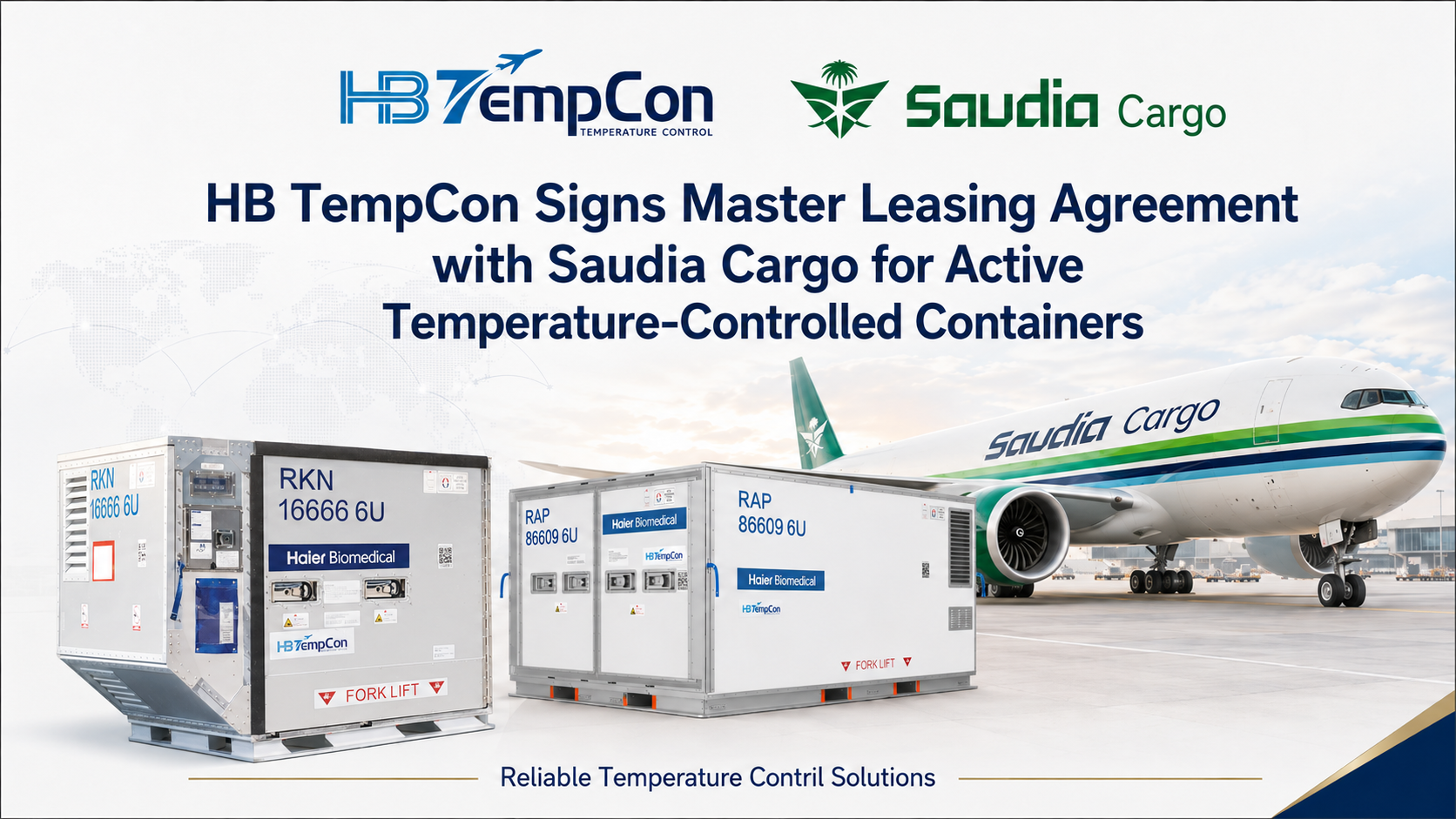 Signed with Saudia Cargo