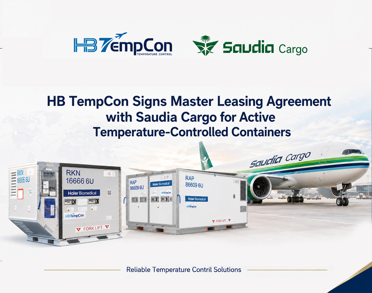 Signed with Saudia Cargo